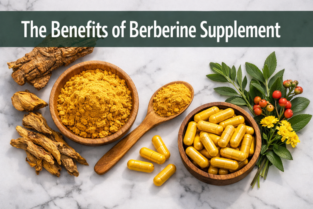 the benefits of berberine supplement